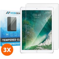 Mobigear iPad Pro 12,9 Zoll (2017) Panzerglas Displayschutz - Hüllenfreundlich (3er Pack)