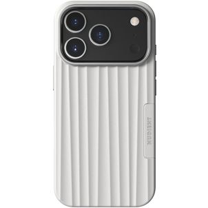 Nudient Bold iPhone 17 Pro MagSafe Hülle Hardcase Backcover - Chalk White