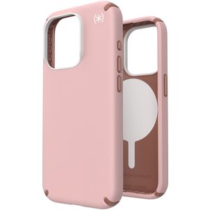 Speck Presidio2 Pro iPhone 15 Pro MagSafe Hülle Hardcase Backcover Stoßfest - Dahlia Pink