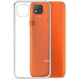 Mobilize Gelly Transparent Xiaomi Redmi 9C TPU (flexibel) Backcover - Transparent