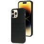 Mobiparts Classic iPhone 14 Pro Max Hülle Flexibles TPU Backcover - Matt Black