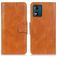Mobigear Classy Motorola Moto E13 Hülle Klapphülle Geldbörse - Cognac