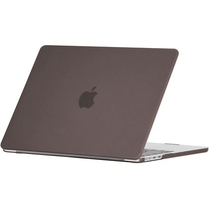 Mobigear Matte MacBook Air 13 Zoll (2022-2026) Hardcase Hülle MacBook Case - Grau - Model A2681 / A3113 / A3240 / A3449
