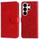 Mobigear Sunflower Samsung Galaxy S26 Ultra Hülle Klapphülle Geldbörse - Rot