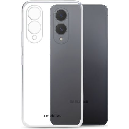 Mobilize Gelly Transparent Samsung Galaxy S25 Edge TPU (flexibel) Backcover - Transparent