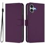 Mobigear Urban Wallet iPhone 16 Plus Hülle Klapphülle Geldbörse - Lila