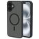 Mobiparts Hardcover iPhone 16 Plus MagSafe Hülle Hardcase Backcover - Satin Black