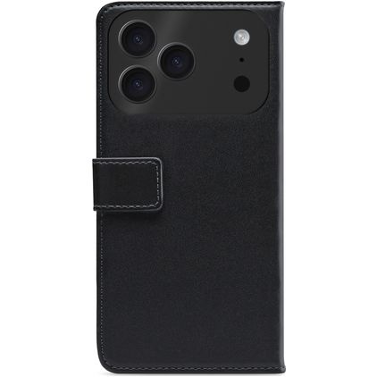 Mobilize Classic Gelly iPhone 17 Pro Hülle Klapphülle Geldbörse - Schwarz