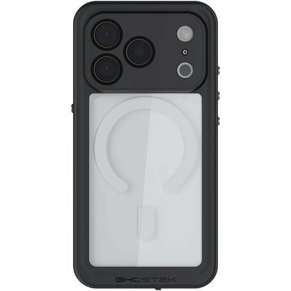 Ghostek Nautical Slim Durchsichtig iPhone 17 Pro Wasserdicht MagSafe Hülle Hardcase Backcover Stoßfest - Transparent
