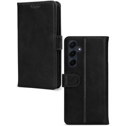 Mobilize Premium Gelly Wallet Samsung Galaxy A55 Hülle Klapphülle Geldbörse - Schwarz