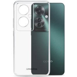 Mobilize Gelly Durchsichtig OPPO A12 Hülle Flexibles TPU Backcover - Transparent