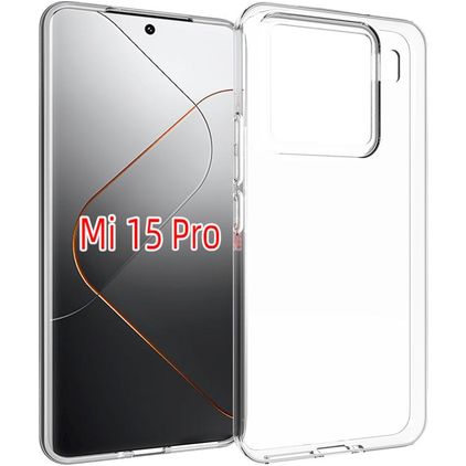 Mobigear Basics Transparent Xiaomi 15 Pro TPU (flexibel) Backcover - Transparent