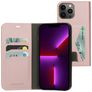 Mobiparts Classic Wallet iPhone 13 Pro Max Hülle Klapphülle Geldbörse - Pink