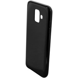 Mobiparts Classic Samsung Galaxy A6 (2018) Hülle Flexibles TPU Backcover - Schwarz