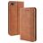 Mobigear Sensation iPhone 8 Klapphülle Portemonnaie - Cognac
