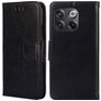 Mobigear Wallet OnePlus 10T Hülle Klapphülle Geldbörse - Schwarz