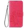 Mobigear Clover OPPO A52 Hülle Klapphülle Geldbörse - Magenta