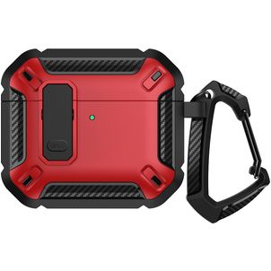Mobigear Armor Clip Apple AirPods 4 Hardcase Hülle - Rot
