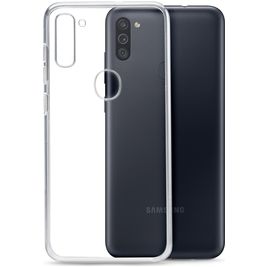 Mobilize Gelly Durchsichtig Samsung Galaxy M11 Hülle Flexibles TPU Backcover - Transparent