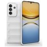 Mobigear Bumpy Samsung Galaxy A57 Hülle Flexibles TPU Backcover - Weiß