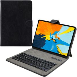 Mobilize Premium Bluetooth iPad Pro 11 Zoll (2018) Hülle QWERTY Bluetooth Tastatur Klapphülle - Schwarz