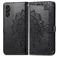Mobigear Mandala Samsung Galaxy A13 5G Hülle Klapphülle Geldbörse - Schwarz