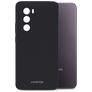 Mobilize Rubber Gelly OPPO Reno 12 Hülle Flexibles TPU Backcover - Schwarz