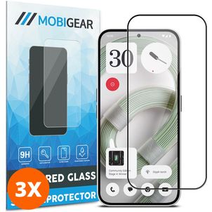 Mobigear Premium Nothing Phone (2a) Plus Panzerglas Gehärtetes Glas Displayschutz - Hüllenfreundlich (3er Pack)
