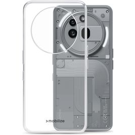 Mobilize Gelly Case Durchsichtig Nothing Phone (3a) Pro Hülle Flexibles TPU Backcover - Transparent
