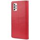 Mobigear Flowers Samsung Galaxy A33 Hülle Klapphülle Geldbörse - Rot