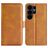Mobigear Slim Magnet Samsung Galaxy S26 Ultra Hülle Klapphülle Geldbörse - Cognac