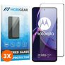 Mobigear Premium Motorola Moto G84 Panzerglas Gehärtetes Glas Displayschutz - Hüllenfreundlich (3er Pack)
