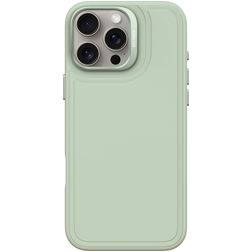 Decoded Stacks iPhone 16 Pro Max Silikon MagSafe Hülle Backcover - Mist Green