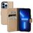 Mobiparts Saffiano Wallet iPhone 13 Pro Klapphülle Portemonnaie - Copper