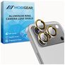 Mobigear Single Lens iPhone 17 Pro Max Panzerglas Gehärtetes Glas Kameralinsen Schutz - Hüllenfreundlich - Orange