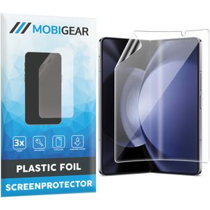 Mobigear Samsung Galaxy Z Flip 5 Hydrogel TPU Displayschutz - Hüllenfreundlich - Schwarz