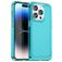 Mobigear Crystal iPhone 15 Pro Hülle Flexibles TPU Backcover - Blau