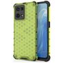 Mobigear Honeycomb OPPO Reno 7 4G Hülle Hardcase Backcover Stoßfest - Grün