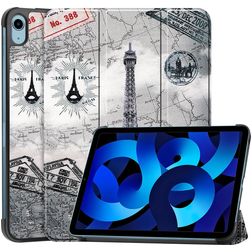 Mobigear Tri-Fold iPad 11 (2025) Hülle Klapphülle - Eiffel Tower