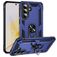 Mobigear Armor ring Samsung Galaxy A57 Hardcase Backcover Shockproof mit Ringhalter - Blau