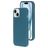 Mobiparts iPhone 15 Silikon Hülle Backcover - Blueberry Blue