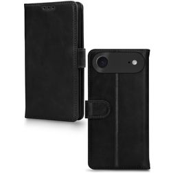 Mobilize Premium Gelly iPhone Air Hülle Klapphülle Geldbörse - Schwarz