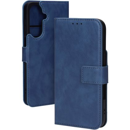 Mobiparts Classic Wallet Samsung Galaxy A27 MagSafe Hülle Klapphülle - Steel Blue