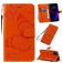 Mobigear Butterfly iPhone 11 Hülle Klapphülle Geldbörse - Orange