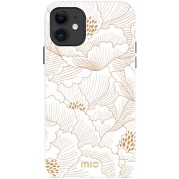 MIO iPhone XR MagSafe Hülle Hardcase Backcover - White Roses