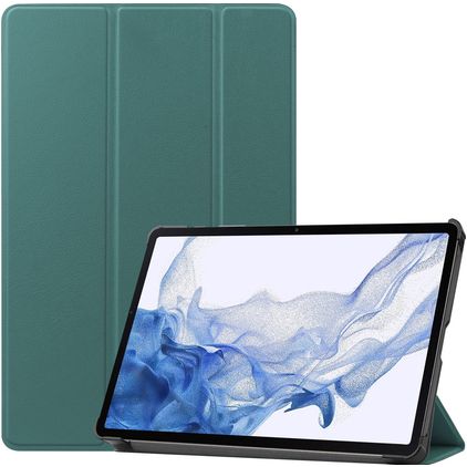 Mobigear Tri-Fold Samsung Galaxy Tab S9 Klapphülle - Grün