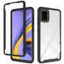 Mobigear Two-Layer Samsung Galaxy A51 Hülle Hardcase Backcover Stoßfest - Schwarz