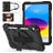 Mobigear SureGrip Xtreme iPad 11 (2025) Hülle Kunststoff,Silikon Backcover + Schulterträger + Ständer - Schwarz