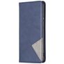 Mobigear Rhombus Slim Xiaomi 12 Hülle Klapphülle - Blau