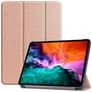 Mobigear Tri-Fold iPad Pro 12.9 Zoll (2021) Hülle Klapphülle - Roségold